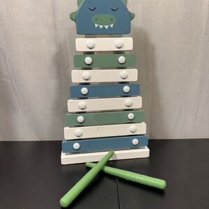 pottery barn kids dinosaur xylophone With Hard Rubber Instrument Sticks